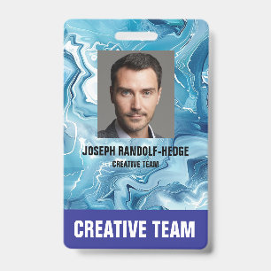 Tarjeta De Identificación EQUIPO CREATIVO - Credencial de identificación con