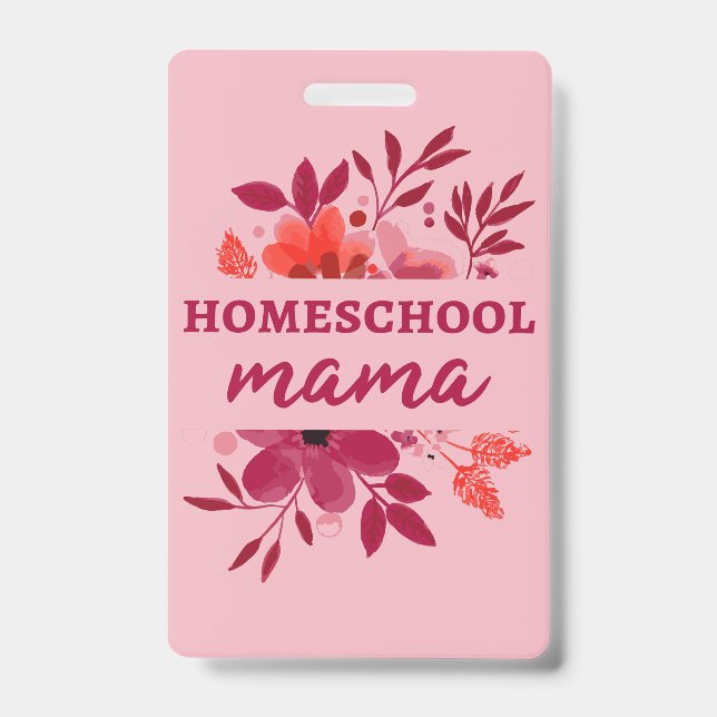 Tarjeta De Identificación Escuela de casa Mamá I (Front)
