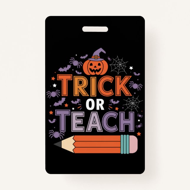 Tarjeta De Identificación Están comiendo perros, gatos y Mascotas Halloween (Anverso)