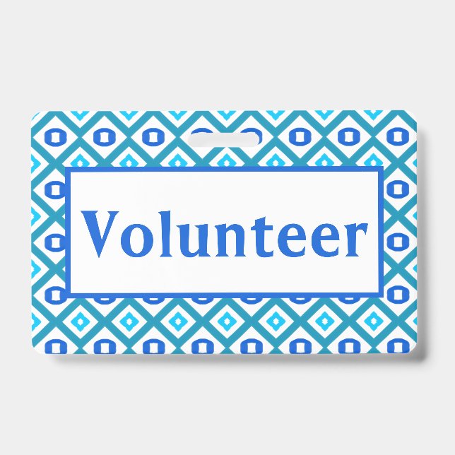 Tarjeta De Identificación Estilo de nombre (Parte frontal)