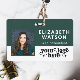 Tarjeta De Identificación Etiqueta con nombre de cordón personalizada ID de