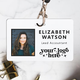 Tarjeta De Identificación Etiqueta con nombre de cordón personalizada ID de