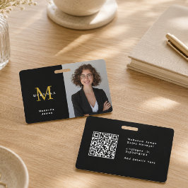 Tarjeta De Identificación Etiqueta de identificación de seguridad con código