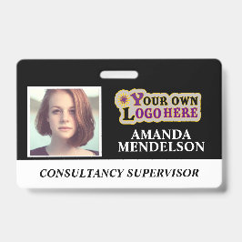 Tarjeta De Identificación Etiqueta de identificación personalizada con códig