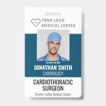 Etiqueta de nombre de empleado del hospital de ide