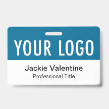 Etiqueta de nombre del personal horizontal de la p