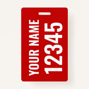 Tarjeta De Identificación Etiqueta Dolly / Etiqueta de bolsa de vela con nom