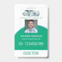 Etiquetas con nombre de doctor Fotos de identifica