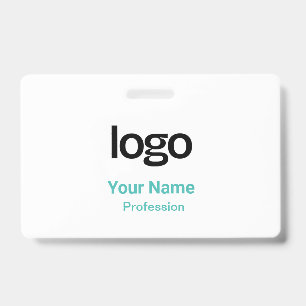 Tarjeta De Identificación Etiquetas de Identificación Turquesa Placas de Nom