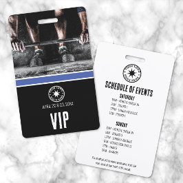Tarjeta De Identificación Evento VIP