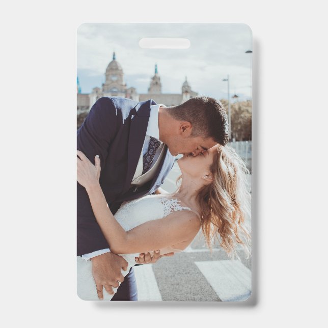 Tarjeta De Identificación ¡FÁCIL! ID Badge - Personalizado - Añadir su image (Anverso)