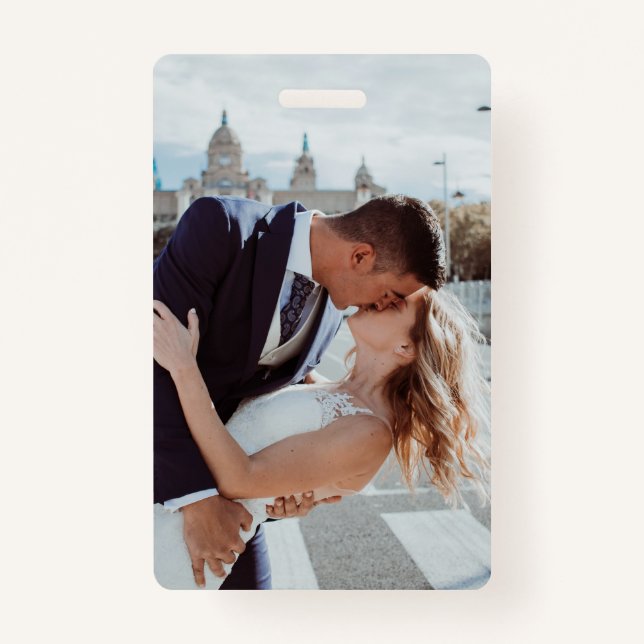 Tarjeta De Identificación ¡FÁCIL! ID Badge - Personalizado - Añadir su image (Anverso)