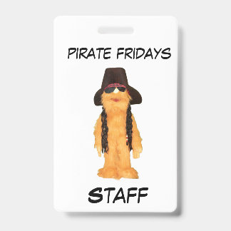 Tarjeta De Identificación Fall Falldom Staff ID Badge