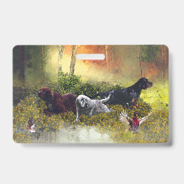 Tarjeta De Identificación Familia Setters