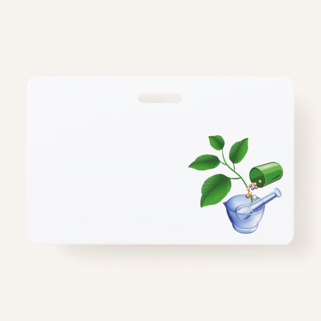 Tarjeta De Identificación Farmacia (Reverso)