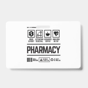 Tarjeta De Identificación farmacia