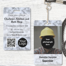 Faux Silver Gray Marble ID