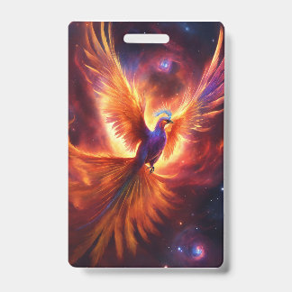 Tarjeta De Identificación "Feliz Día de la Madre": Fénix Celestial