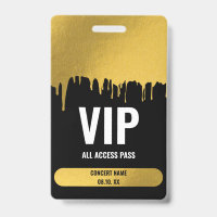 Festival de Concierto VIP Todo Acceso Nombre Perso