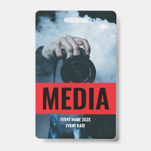 Tarjeta De Identificación Festival de Conciertos de Acceso Total a Medios Pe