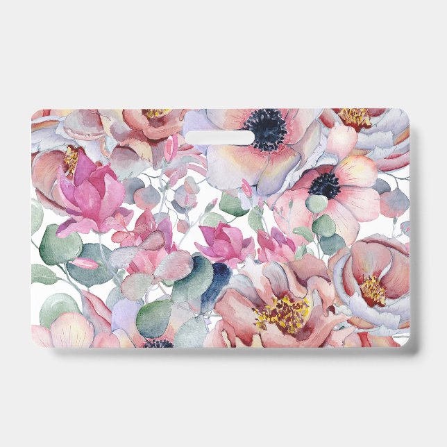 Tarjeta De Identificación Flor de Ranúnculo (Parte frontal)