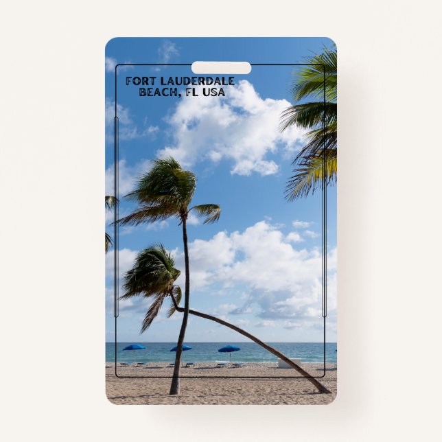 Tarjeta De Identificación Fort Lauderdale (Anverso)