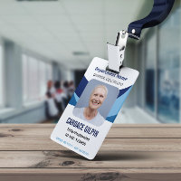 Foto de empleado blanco azul de la Marina