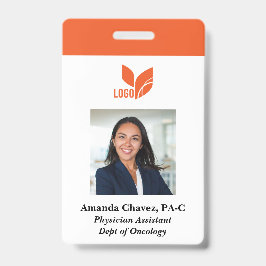 Tarjeta De Identificación Foto de empleado de Orange Business