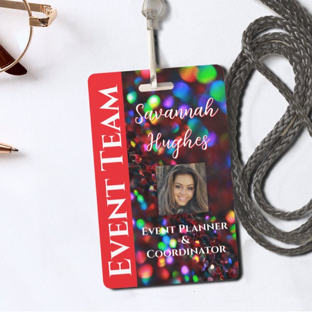 Tarjeta De Identificación Foto de Red Sparkling oscuro (Subido por el creador)