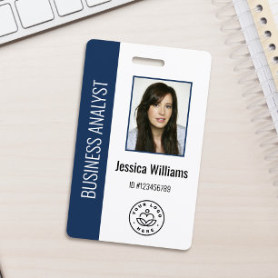 Tarjeta De Identificación Foto del empleado personalizado, código de barras,