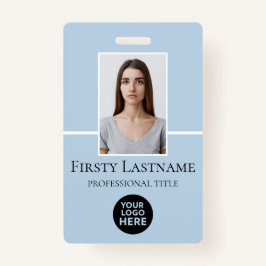 Tarjeta De Identificación Foto del Personalizado del empleado, código de bar