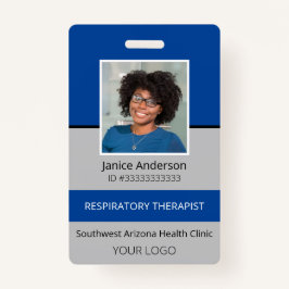 Tarjeta De Identificación Fotografía profesional Seguridad de los empleados