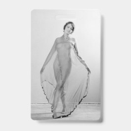 Tarjeta De Identificación Francesca a Bella Ragazza, bella Chica italiana