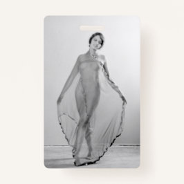 Tarjeta De Identificación Francesca a Bella Ragazza, bella Chica italiana