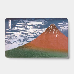 Tarjeta De Identificación Fuji rojo, Volcán Aka Fujiyama Katsushika Hokusai