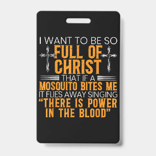 Tarjeta De Identificación Fundador Religioso Cristiano De Dios Fiel