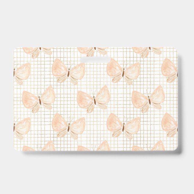 Tarjeta De Identificación Fundas de flores silvestres (Parte frontal)