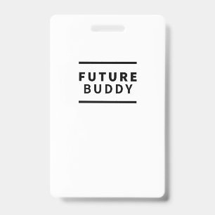 Tarjeta De Identificación Futuro amigo