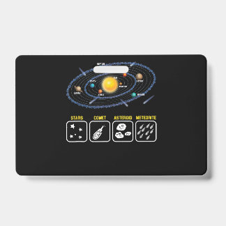 Tarjeta De Identificación Geek de Astronomía Galaxia Ciencia Espacio Exterio