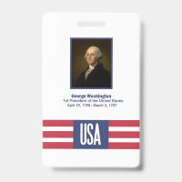 George Washington Badge