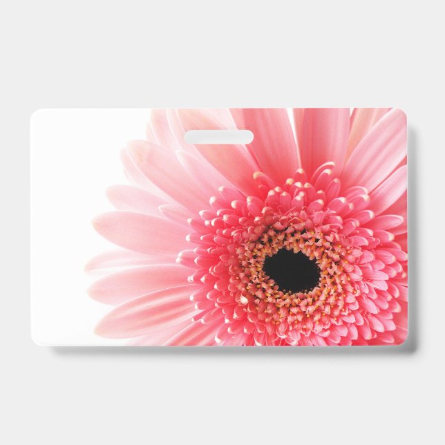 Tarjeta De Identificación Gerbera Daisy Poster (Parte frontal)