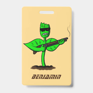 Tarjeta De Identificación Germinator cyborg personalizado divertido