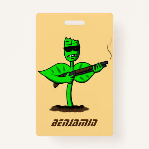 Tarjeta De Identificación Germinator cyborg personalizado divertido