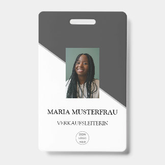 Tarjeta De Identificación Gestalte Deinen Eigenen Ausweis Vorlage