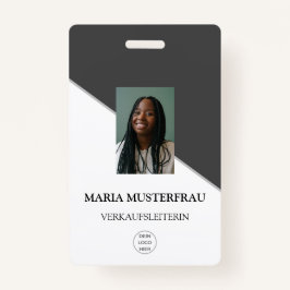 Tarjeta De Identificación Gestalte Deinen Eigenen Ausweis Vorlage