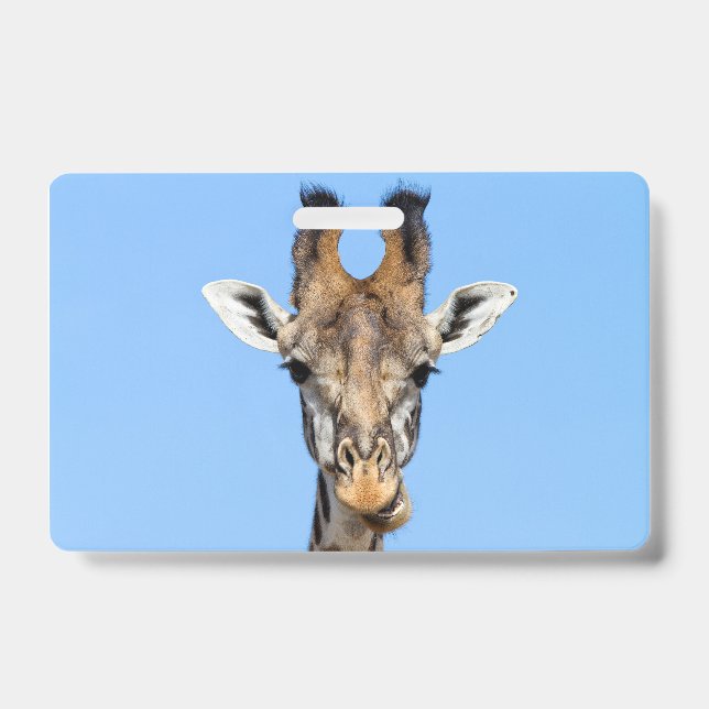 Tarjeta De Identificación Giraffe (Parte frontal)