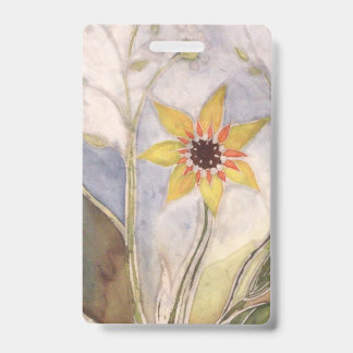Tarjeta De Identificación Girasol