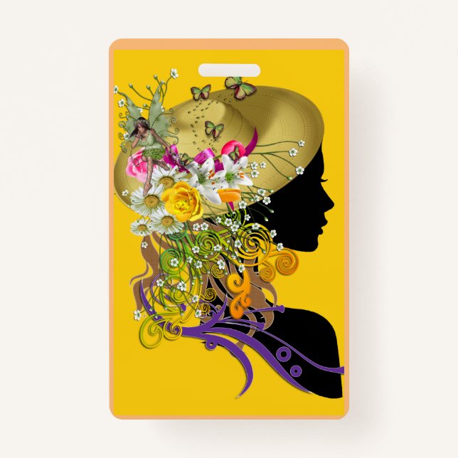 Tarjeta De Identificación gorra ascot. (Anverso)