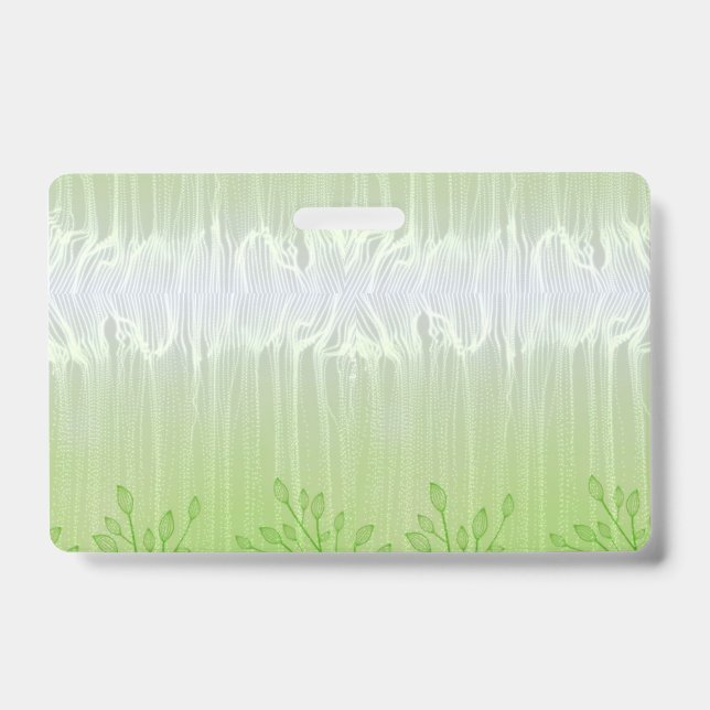 Tarjeta De Identificación Gracia groenlandesa: Diseño de moda inspirado en l (Parte frontal)