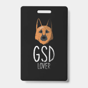 Tarjeta De Identificación GSD Lover